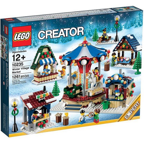 LEGO Creator, klocki Winter village market, 10235