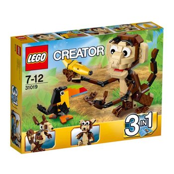 LEGO Creator, klocki Zawadiackie zwierzęta, 31019  - LEGO