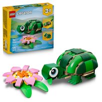 LEGO Creator, klocki, Żółw i kwiat lilii wodnej, 31377 LEGO