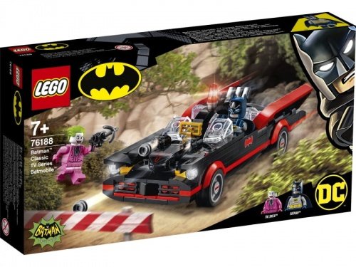 LEGO DC Batman, klocki, serial telewizyjny Batman - Batmobil, 76188
