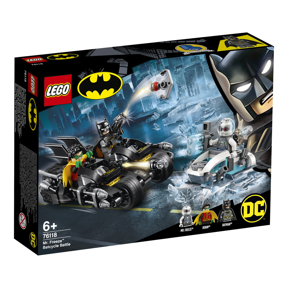 LEGO DC Batman, klocki, Walka z Mr. Freeze’em, 76118