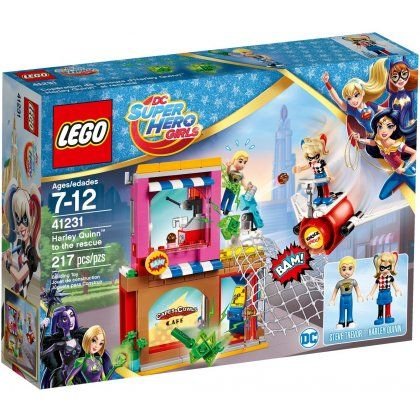 LEGO DC Comics Super Hero Girls, klocki Harley Quinn na ratunek, 41231