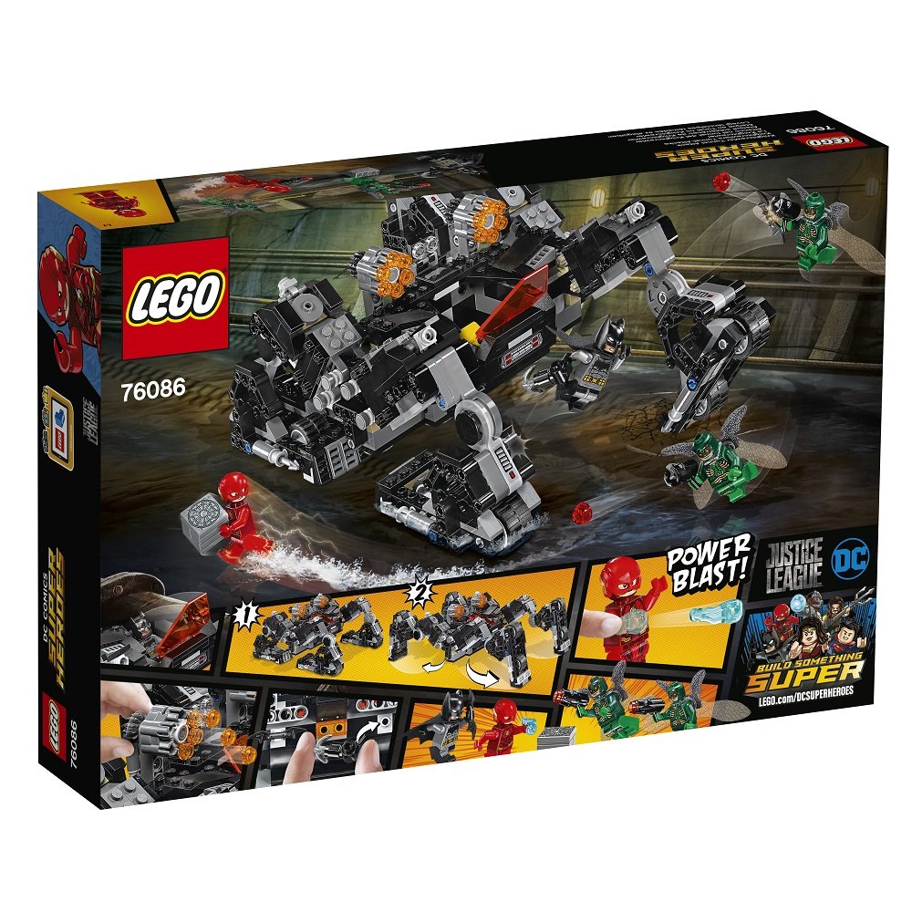 LEGO DC Universe, klocki Atak Knightcrawlera w tunelu, 76086