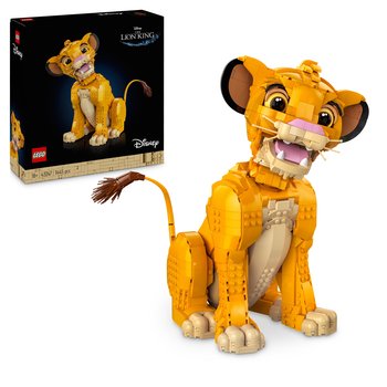 LEGO Disney Classic, klocki, Król Lew — młody Simba, 43247 - LEGO