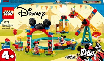 LEGO Disney, klocki, Mickey and Friends, Miki, Minnie i Goofy w wesołym miasteczku, 10778 - LEGO