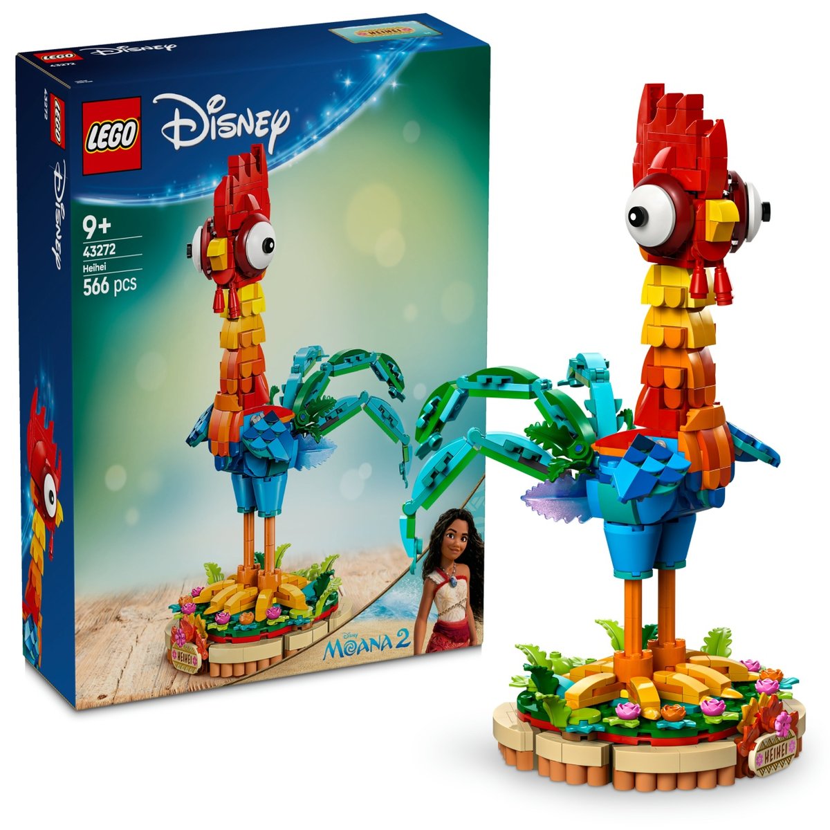 LEGO Disney, klocki, Vaiana 2 Heiheia, 43272