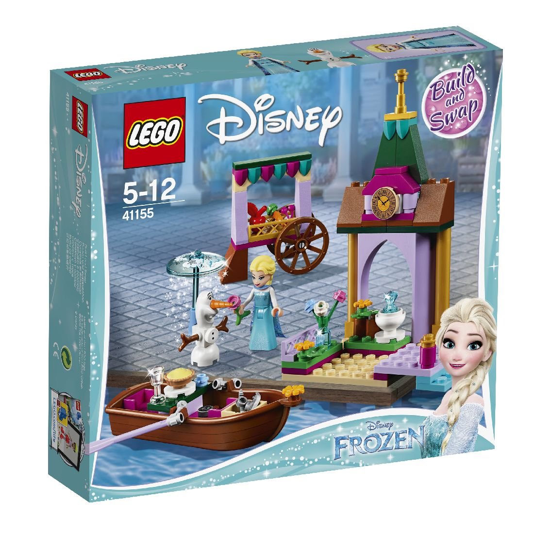 LEGO Disney Princess, klocki Przygoda Elzy na targu, 41155