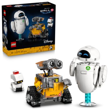 Lego Disney, WALL-E I EWA, klocki, 43279 - LEGO