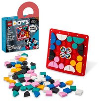 LEGO DOTS, klocki Disney Myszka Miki i Myszka Minnie - naszywka, 41963