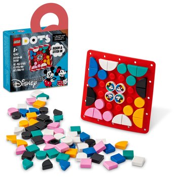 LEGO DOTS, klocki Disney Myszka Miki i Myszka Minnie - naszywka, 41963 - LEGO
