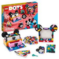 LEGO DOTS, klocki Disney Myszka Miki i Myszka Minnie — zestaw szkolny, 41964
