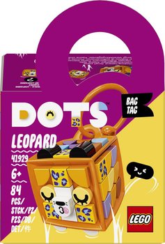 LEGO DOTS, klocki Zawieszka z leopardem, 41929 - LEGO