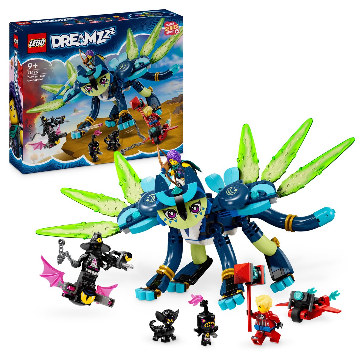 LEGO DREAMZzz, klocki, Zoey i sowokot Zian, 71476 - LEGO | Sklep