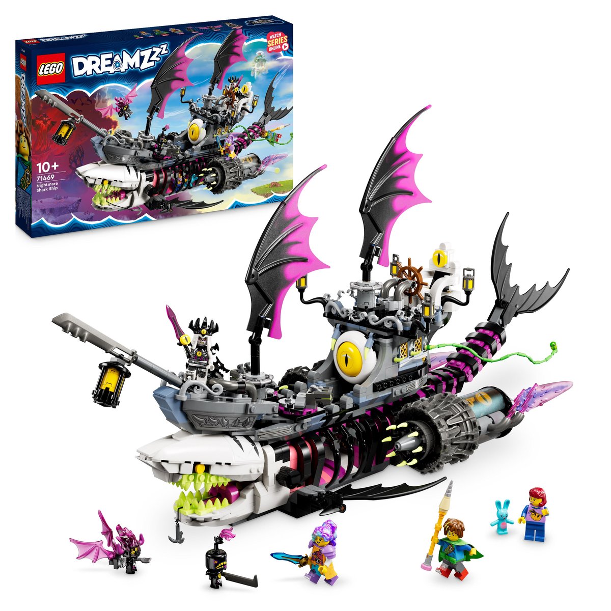 その他 Mina LEGO DREAMZzz, Koszmarny Rekinokręt, 71469 - LEGO | Sklep