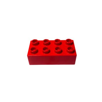 LEGO® DUPLO® 2x4 klocki czerwone - 3011 NOWOŚĆ! Ilość 250x - LEGO