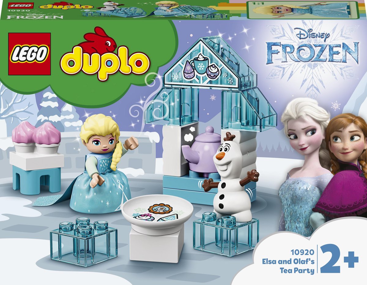 LEGO DUPLO, Disney Frozen, klocki Popołudniowa Herbatka u Elsy i Olafa, 10920