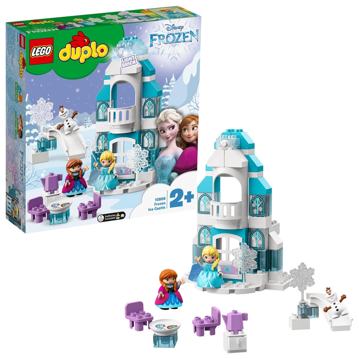 LEGO DUPLO, Disney Frozen, klocki Zamek z Krainy lodu, 10899