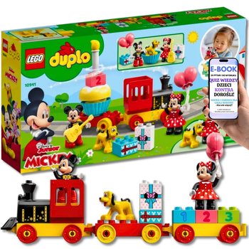 LEGO DUPLO DISNEY JUNIOR - Urodzinowy Pociąg 10941 - Myszka Miki, Minnie i Pluto - LEGO PREZENT DLA DZIECI + EBOOK-2 - LEGO