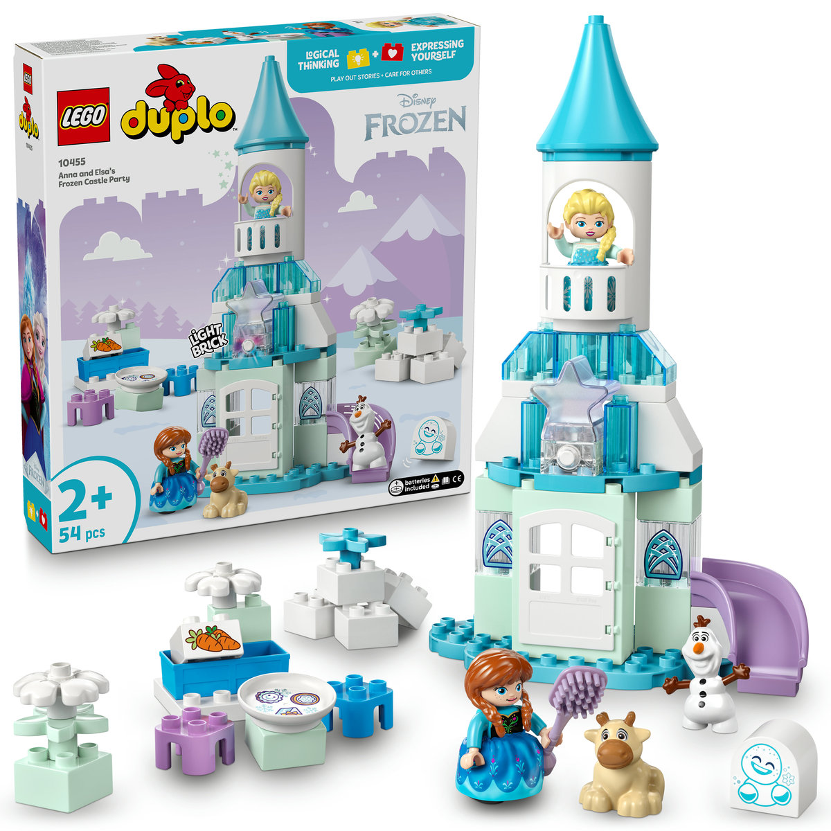 Klocki LEGO 10455 Duplo Przyjęcie w lodowym zamku Anny i Elzy