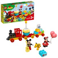 LEGO DUPLO Disney, klocki Urodzinowy pociąg myszek Miki i Minnie, 10941