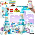 LEGO® DUPLO® Disney Lodowy Zamek Anny i Elzy z Krainy Lodu (10455) Świecący Klocek, Figurka Olafa, Sven, Zjeżdżalnia – Edukacyjny Zestaw dla Malucha 2+ EBOOK&nbsp;-&nbsp;LEGO