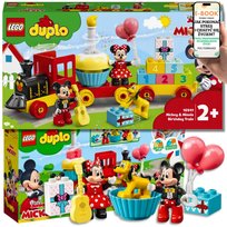 LEGO DUPLO DISNEY POCIĄG URODZINOWY Z MYSZKĄ MIKI I MINNIE 10941 - KLOCKI RPEZENT + EBOOK-1