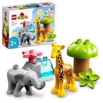 LEGO DUPLO, klocki Dzikie zwierzęta Afryki, 10971