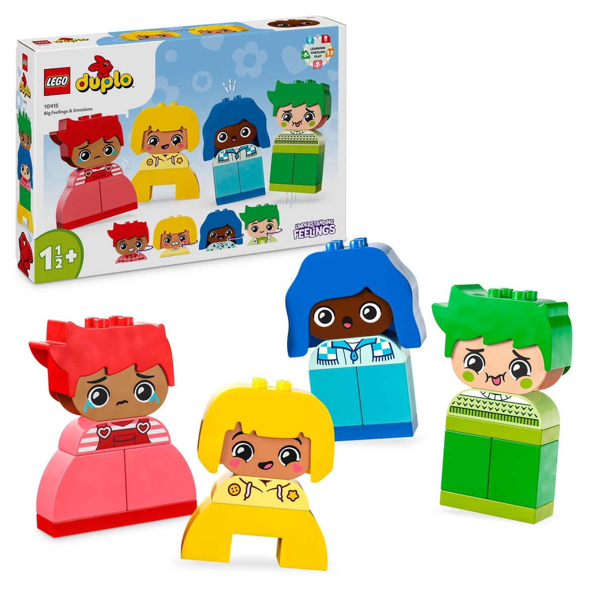 LEGO DUPLO, klocki, Moje uczucia i emocje, 10415