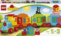 LEGO DUPLO, klocki Pociąg z cyferkami, 10847