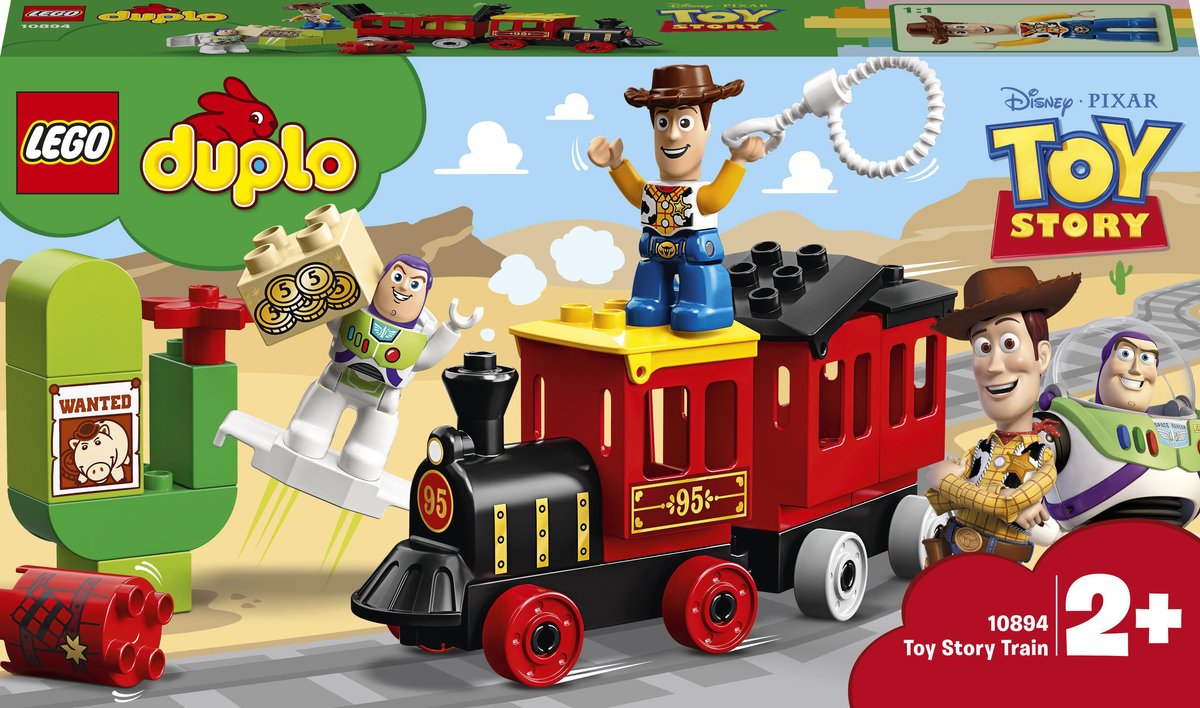 LEGO DUPLO, klocki Pociąg z Toy Story, 10894
