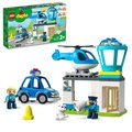 LEGO DUPLO, klocki Posterunek policji i helikopter, 10959 - LEGO