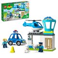 LEGO DUPLO, klocki Posterunek policji i helikopter, 10959&nbsp;-&nbsp;LEGO