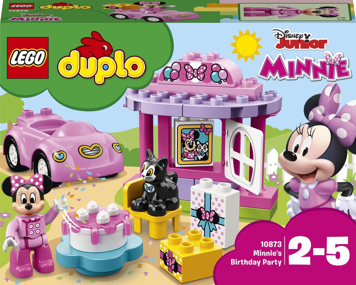 LEGO DUPLO, klocki Przyjęcie urodzinowe Minnie, 10873