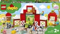 LEGO DUPLO, klocki Stodoła, traktor i zwierzęta gospodarskie, 10952 - LEGO