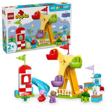 LEGO DUPLO, klocki, Świnka Peppa Wesołe miasteczko, 10453 - LEGO