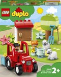 LEGO DUPLO, klocki Traktor i zwierzęta gospodarskie, 10950 - LEGO