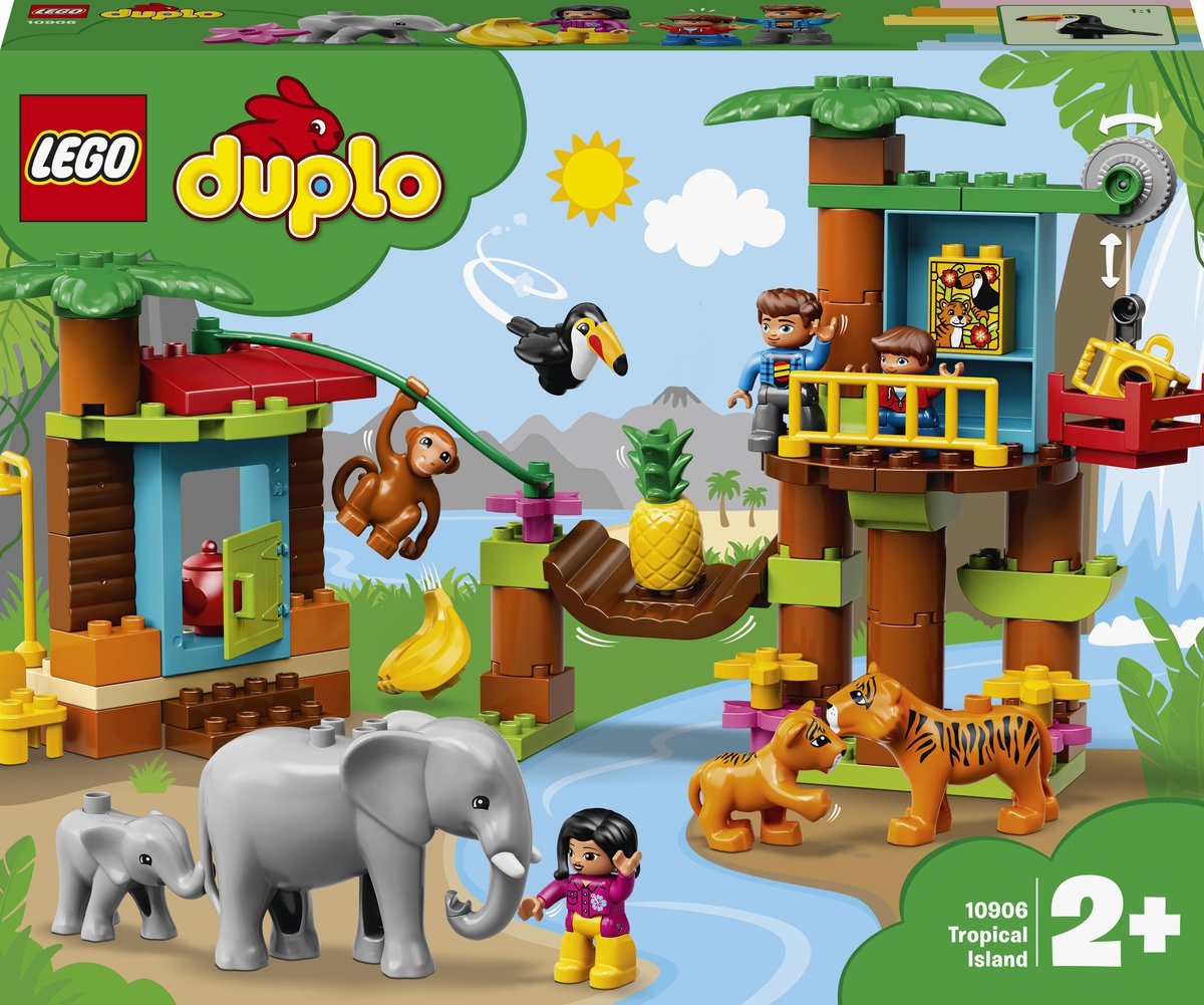 LEGO DUPLO, klocki Tropikalna wyspa, 10906