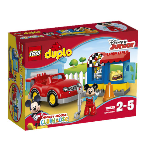 LEGO DUPLO, Myszka Miki i Przyjaciele, klocki Warsztat Myszki Miki, 10829