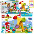 LEGO DUPLO Świnka Peppa Wesołe miasteczko KLOCKI PREZENT 10453 + EBOOK&nbsp;-&nbsp;LEGO