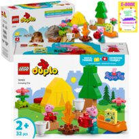 LEGO DUPLO Świnka Peppa Wyprawa na biwak 10452 KLOCKI LEGO PREZENT + EBOOK