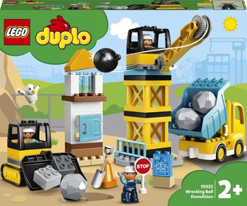 LEGO DUPLO, Town, klocki Rozbiórka kulą wyburzeniową, 10932 - LEGO