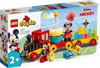 LEGO DUPLO - Urodzinowy pociąg myszek Miki i Minnie (10941) KLOCKI PREZENT