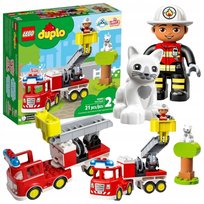 Lego Duplo Wóz Strażacki 10969 Klocki Zestaw Dla Dzieci