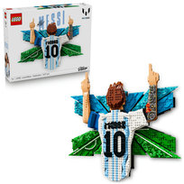 LEGO Editions, klocki,Lionel Messi — cieszynka, piłkarski zestaw dla nastolatków, 43018
