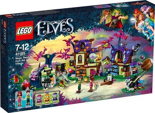 LEGO Elves, klocki, klocki, Magicznie uratowani z wioski goblinów, 41185