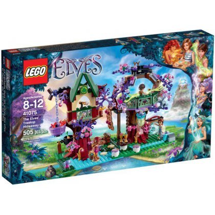 LEGO Elves, klocki Kryjówka elfów na drzewie, 41075