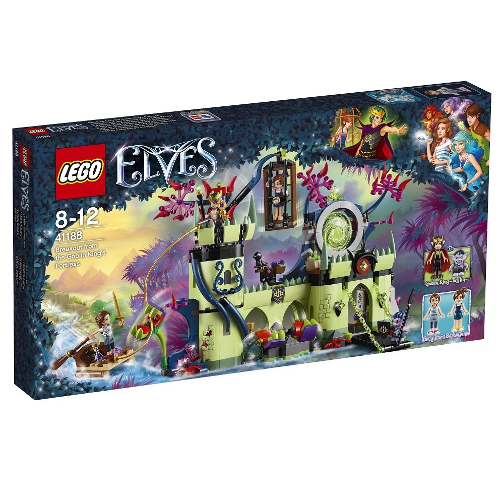 LEGO Elves, klocki, Ucieczka z fortecy Króla Goblinów, 41188