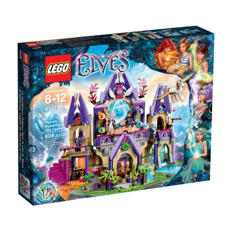 LEGO Elves, klocki Zamek w chmurach Skyry, 41078