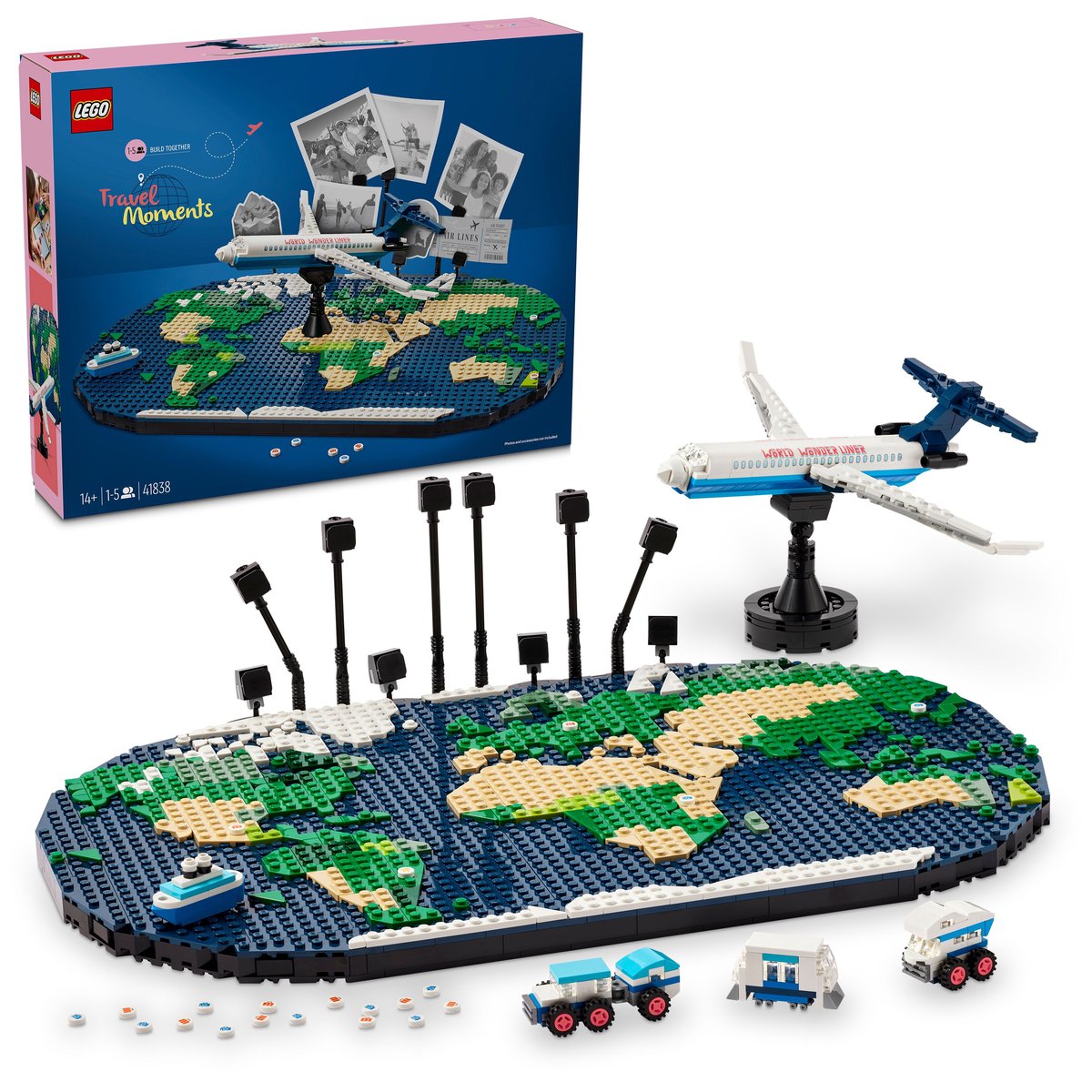 LEGO FAMILIES, klocki, Wspomnienia z podróży, 41838