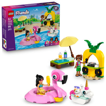 LEGO Friends, klocki, Impreza na basenie z jednorożcem i flamingiem, 42658 - LEGO